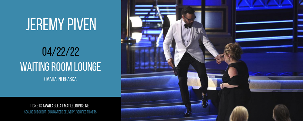 Jeremy Piven at Waiting Room Lounge tickets Jeremy Piven at Waiting Room Lounge