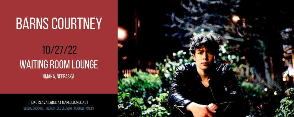 Barns Courtney at Waiting Room Lounge tickets Barns Courtney at Waiting Room Lounge