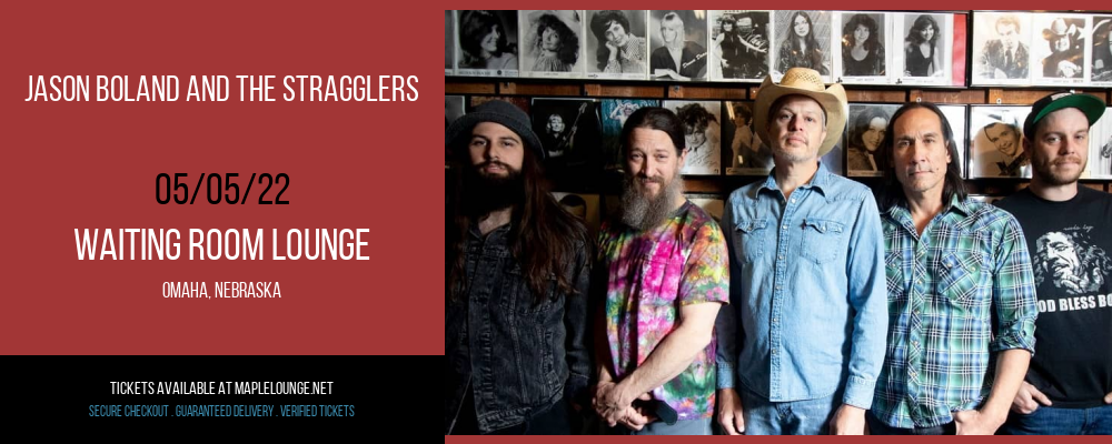 Jason Boland and The Stragglers at Waiting Room Lounge tickets Jason Boland and The Stragglers at Waiting Room Lounge