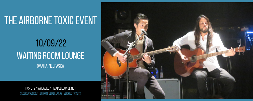 The Airborne Toxic Event at Waiting Room Lounge tickets The Airborne Toxic Event at Waiting Room Lounge