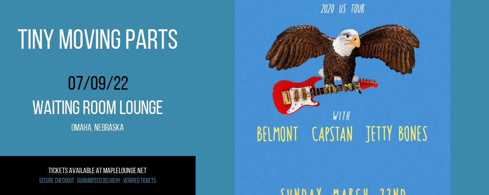 Tiny Moving Parts at Waiting Room Lounge tickets Tiny Moving Parts at Waiting Room Lounge