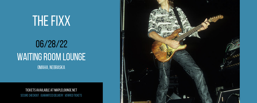 The Fixx at Waiting Room Lounge tickets The Fixx at Waiting Room Lounge
