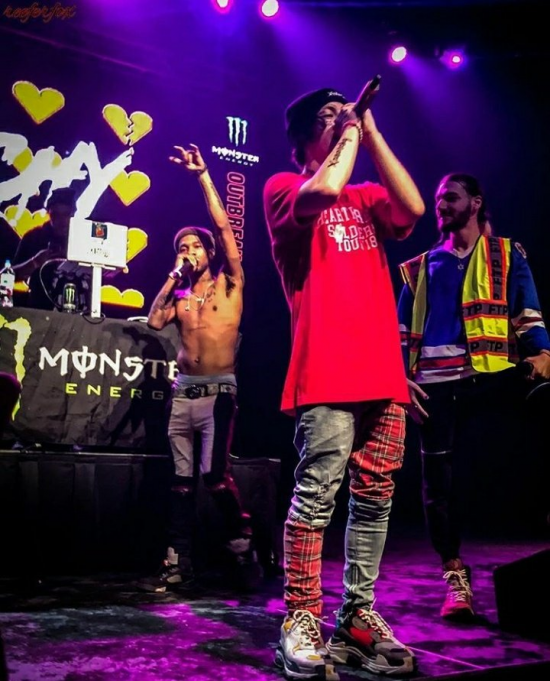 Lil Xan at Waiting Room Lounge