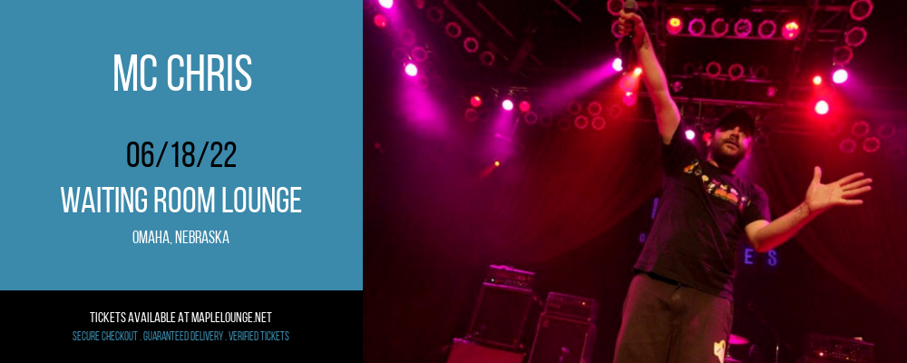 MC Chris at Waiting Room Lounge tickets MC Chris at Waiting Room Lounge