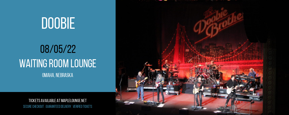 Doobie at Waiting Room Lounge tickets Doobie at Waiting Room Lounge