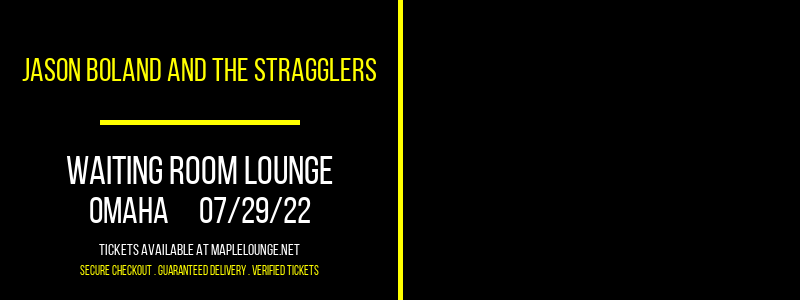 Jason Boland and The Stragglers at Waiting Room Lounge tickets Jason Boland and The Stragglers at Waiting Room Lounge