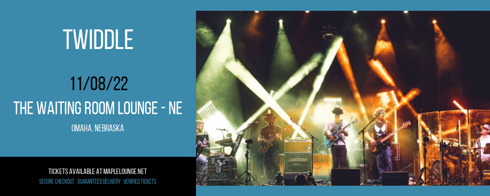 Twiddle at Waiting Room Lounge tickets Twiddle at Waiting Room Lounge