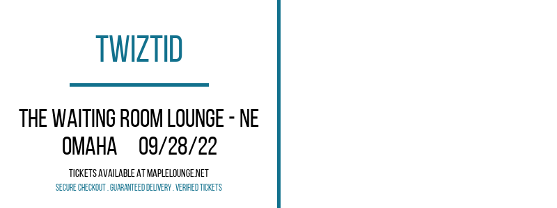 Twiztid at Waiting Room Lounge tickets Twiztid at Waiting Room Lounge