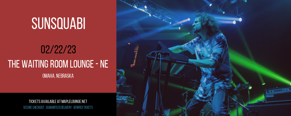 SunSquabi at Waiting Room Lounge tickets SunSquabi at Waiting Room Lounge