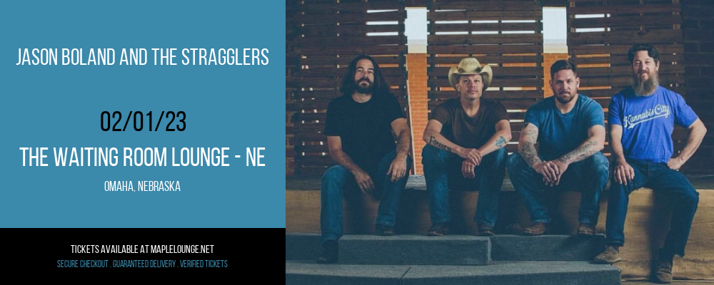 Jason Boland and The Stragglers at Waiting Room Lounge tickets Jason Boland and The Stragglers at Waiting Room Lounge
