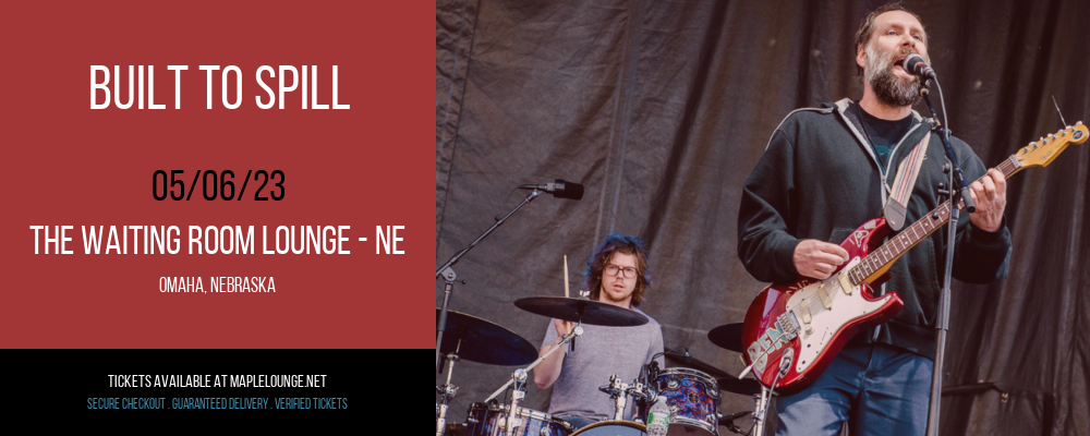 Built To Spill at Waiting Room Lounge tickets Built To Spill at Waiting Room Lounge