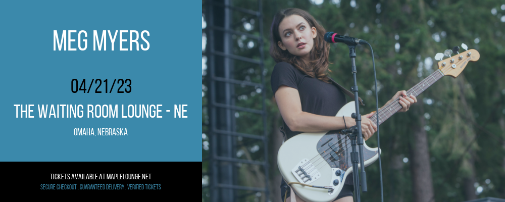 Meg Myers at Waiting Room Lounge tickets Meg Myers at Waiting Room Lounge