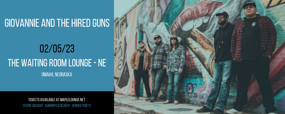 Giovannie and The Hired Guns [CANCELLED] at Waiting Room Lounge