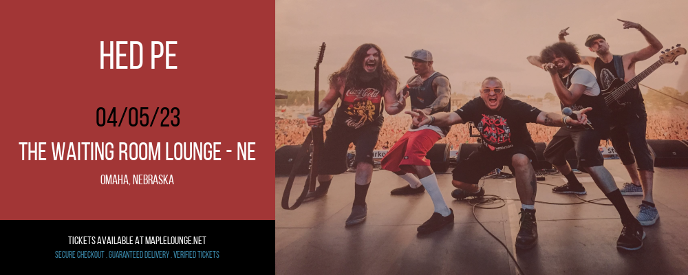 Hed Pe at Waiting Room Lounge tickets Hed Pe at Waiting Room Lounge