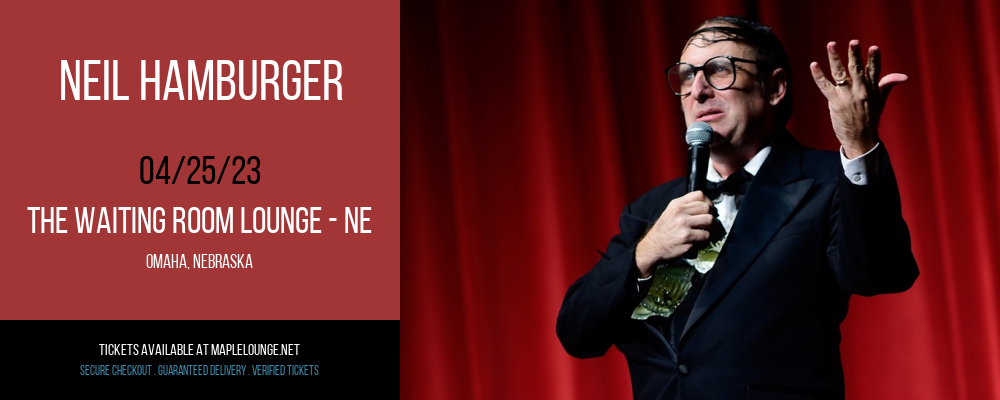 Neil Hamburger at Waiting Room Lounge tickets Neil Hamburger at Waiting Room Lounge