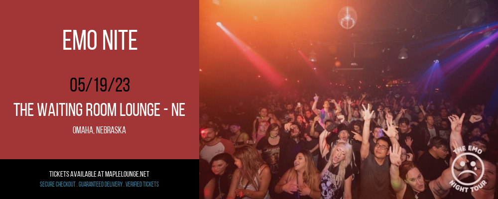 Emo Nite at Waiting Room Lounge tickets Emo Nite at Waiting Room Lounge