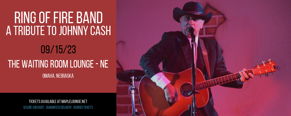 Ring of Fire Band - A Tribute To Johnny Cash at Waiting Room Lounge tickets Ring of Fire Band - A Tribute To Johnny Cash at Waiting Room Lounge