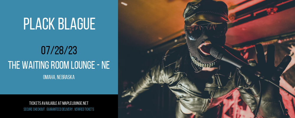 Plack Blague at Waiting Room Lounge tickets Plack Blague at Waiting Room Lounge