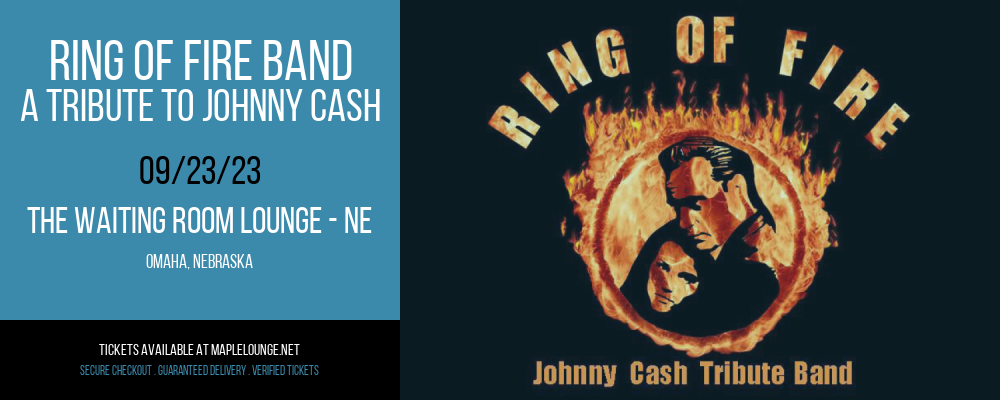 Ring of Fire Band - A Tribute To Johnny Cash at Waiting Room Lounge tickets Ring of Fire Band - A Tribute To Johnny Cash at Waiting Room Lounge