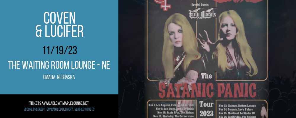 Coven & Lucifer at The Waiting Room Lounge - NE