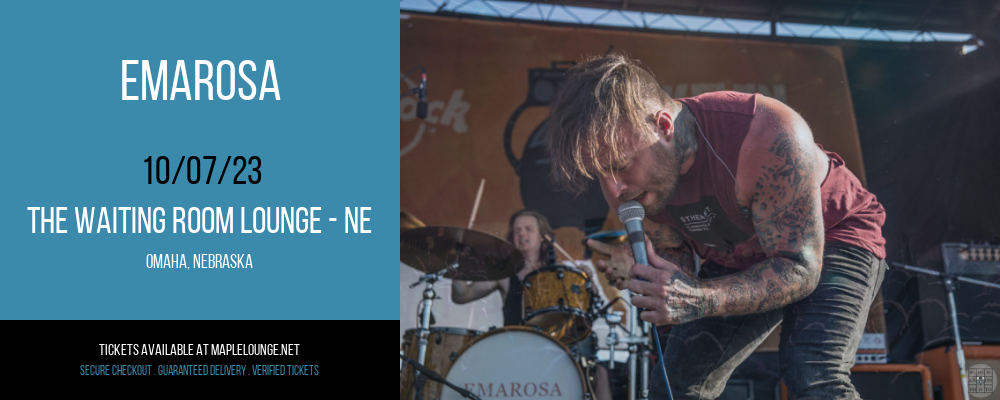 Emarosa at The Waiting Room Lounge - NE