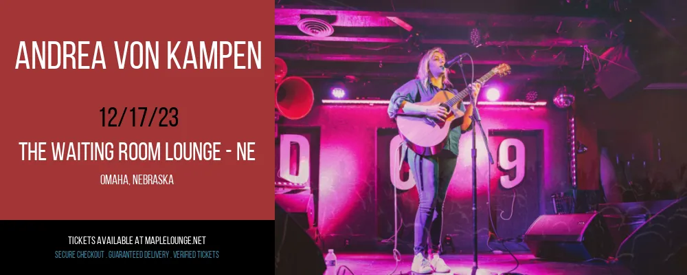 Andrea von Kampen at The Waiting Room Lounge - NE