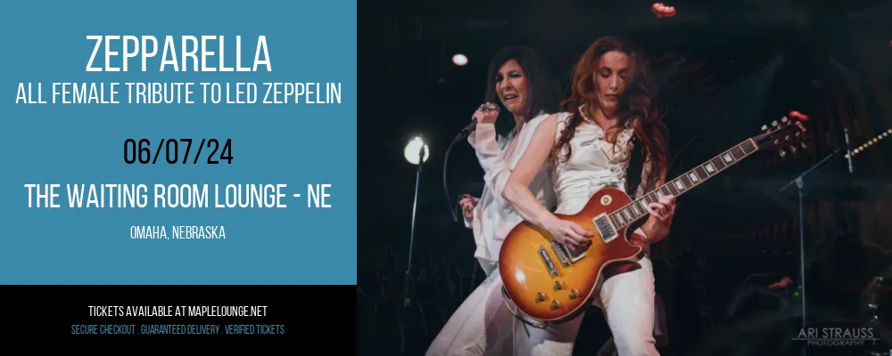 Zepparella - All Female Tribute To Led Zeppelin at The Waiting Room Lounge - NE
