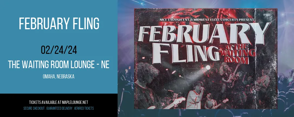 February Fling at The Waiting Room Lounge - NE